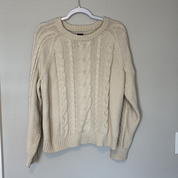 GAP Cable-Knit Sweater| Womens L | chino beige - Picture 3 of 5